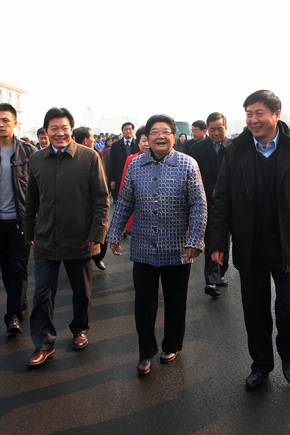 2011年12月14日，第十屆全國(guó)人大常委會(huì)副委員長(zhǎng)顧秀蓮、中國(guó)石油和化學(xué)工業(yè)聯(lián)合會(huì)長(zhǎng)李勇武等參加銅化集團(tuán)成立20周年慶典，蒞臨公司視察。